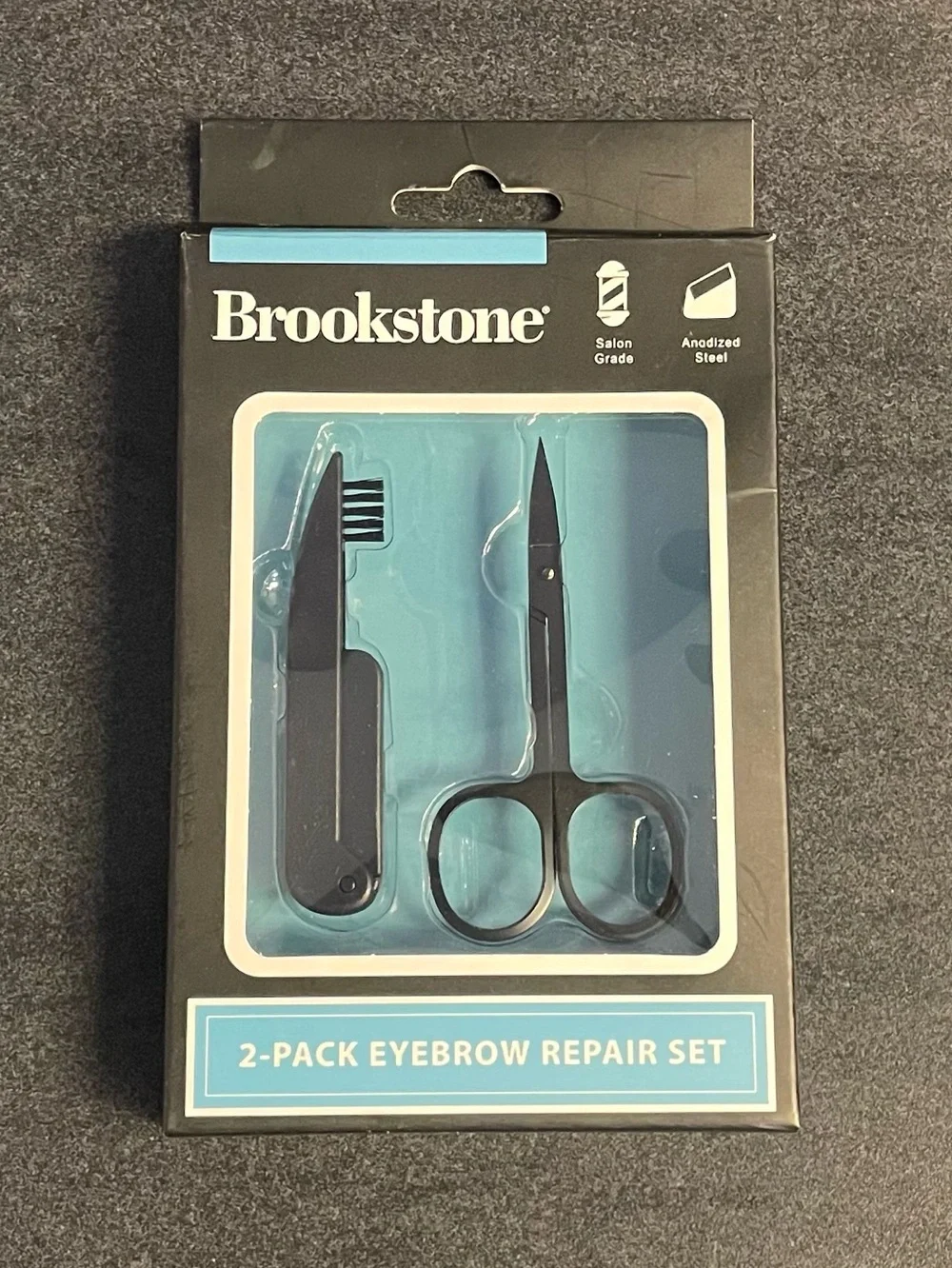 💖5 for $25💖 Brookstone Eyebrow Repair Set | Scissors + Precision Trimmer